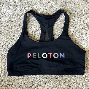 Lululemon peloton mesh bask sports bra size 10